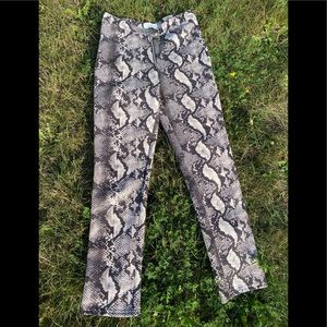 UO Snake Print Pants